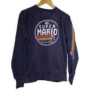 Graphic Super Mario Sweatshirt Size Small